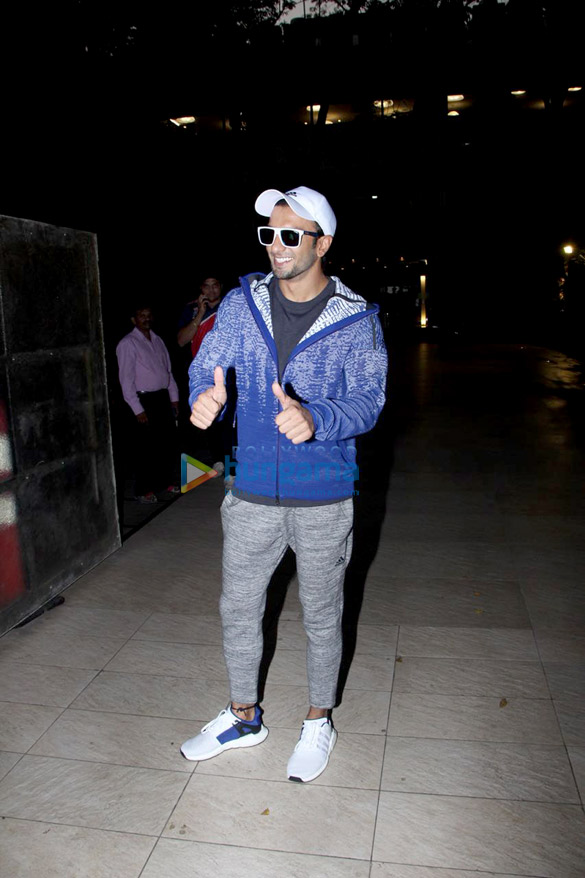 Ranveer Singh snapped outside Otters Club Ranveer Singh snapped outside Otters Club