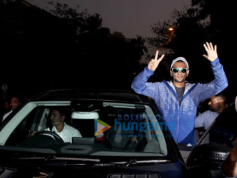 Ranveer Singh snapped outside Otters Club