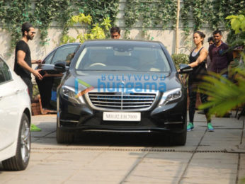 Shahid Kapoor, Aditya Roy Kapur and others snapped at the gym