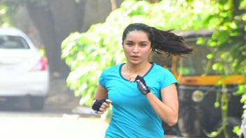 Shraddha Kapoor takes a jog on the streets of Mumbai