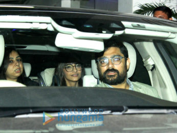 Sonam Kapoor, Rhea Kapoor spotted at 'Padman' screening at Sunny Super Sound in Juhu