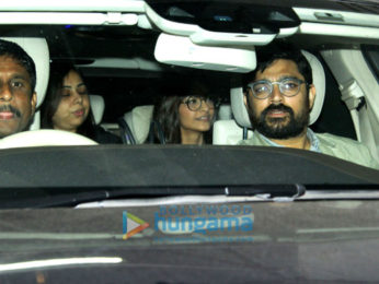 Sonam Kapoor, Rhea Kapoor spotted at 'Padman' screening at Sunny Super Sound in Juhu