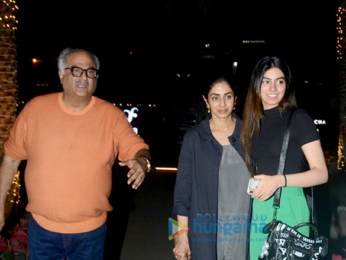 Sridevi snapped with family at BKC