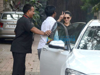 Sunny Leone snapped at Myrah Spa in Juhu