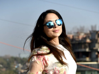 Zoya Afroz and Yuvraj Singh at a photoshoot