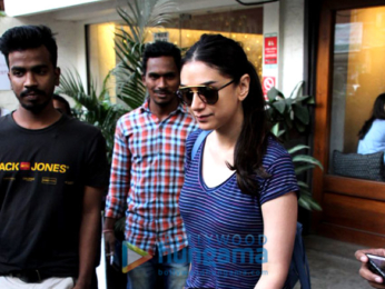 Aditi Rao Hydari and Sophie Choudry spotted at Sequel