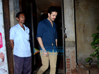 Akhil Akkineni snapped at Pali Bhuvan