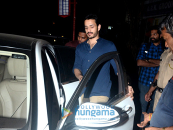 Akhil Akkineni snapped at Pali Bhuvan