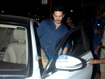 Akhil Akkineni snapped at Pali Bhuvan