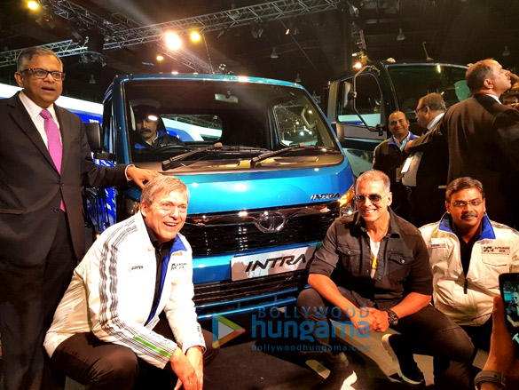 Akshay Kumar snapped attending the Auto Expo 2018 by Tata Motors Akshay Kumar snapped attending the Auto Expo 2018 by Tata Motors