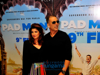 Akshay Kumar, Twinkle Khanna and others grace the press conference of 'Pad Man' in Delhi