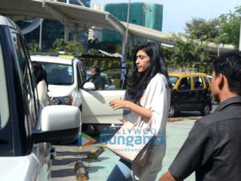 Arbaaz Khan snapped with friend at BKC