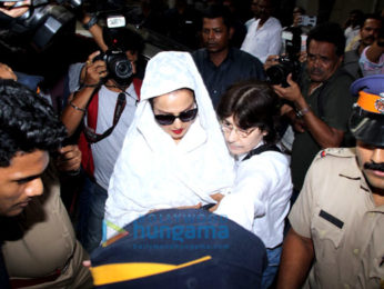 Celebs visit Anil Kapoor's residence to offer last respect to Sridevi