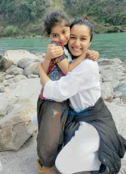 On The Sets Of The Movie Batti Gul Meter Chalu