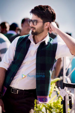 On The Sets Of The Movie Batti Gul Meter Chalu