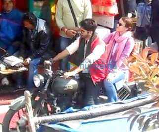 On The Sets Of The Movie Batti Gul Meter Chalu