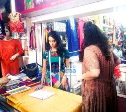 On The Sets Of The Movie Batti Gul Meter Chalu