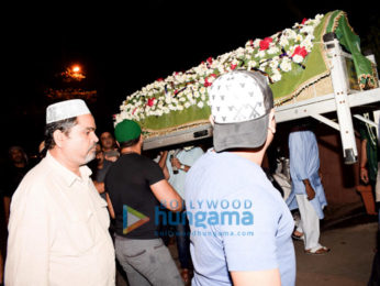 Celebs snapped attending a funeral at the Versova kabrastan