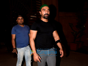Celebs snapped attending a funeral at the Versova kabrastan