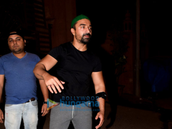 Celebs snapped attending a funeral at the Versova kabrastan