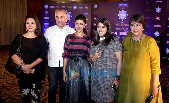 Nimrat Kaur and Ekta Kapoor grace The Town Hall hosted by Barkha Dutt Nimrat Kaur and Ekta Kapoor grace The Town Hall hosted by Barkha Dutt