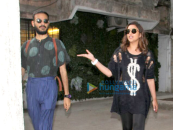 Parineeti Chopra snapped at Kromakay salon in Juhu