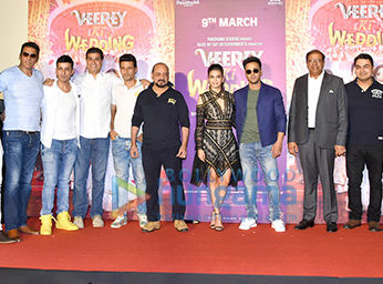 Pulkit Samrat, Kriti Kharbanda and others snapped at Veere Ki Wedding trailer launch