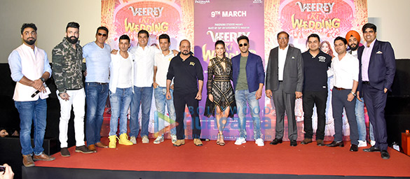 Pulkit Samrat, Kriti Kharbanda and others snapped at Veere Ki Wedding trailer launch Pulkit Samrat, Kriti Kharbanda and others snapped at Veere Ki Wedding trailer launch