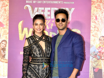 Pulkit Samrat, Kriti Kharbanda and others snapped at Veere Ki Wedding trailer launch