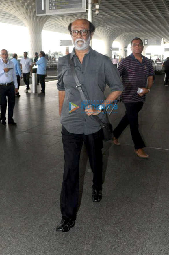 Rajinikanth, Deepika Padukone and others snapped at the airport Rajinikanth, Deepika Padukone and others snapped at the airport