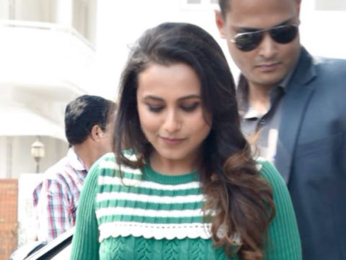 Rani Mukerji snapped at Maneckji Cooper School