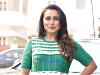 Rani Mukerji snapped at Maneckji Cooper School