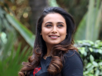 Rani Mukerji snapped during Hichki promotions