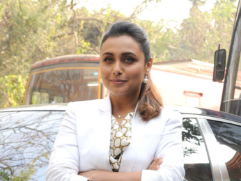 Rani Mukerji snapped promoting Hichki