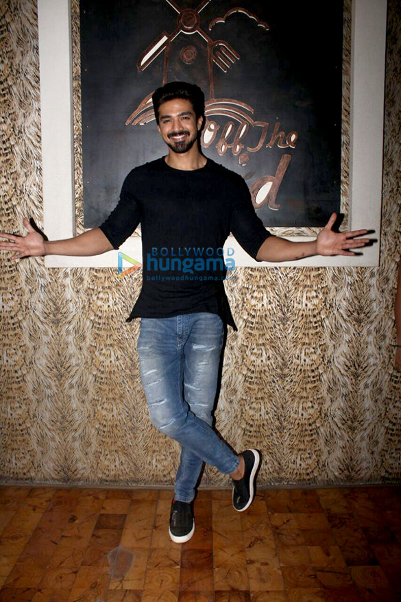 Saqib Saleem spotted at Off The Grid in Andheri, Mumbai