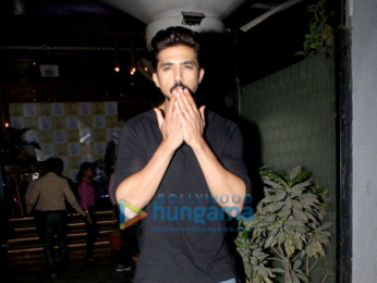 Saqib Saleem spotted at Off The Grid in Andheri, Mumbai