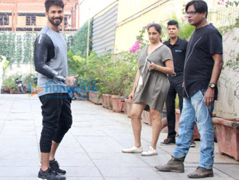 Shahid Kapoor spotted at Reset gym