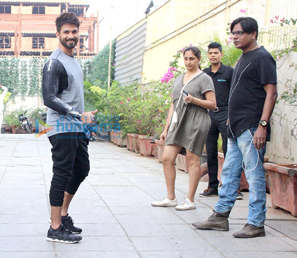 Shahid Kapoor spotted at Reset gym Shahid Kapoor spotted at Reset gym