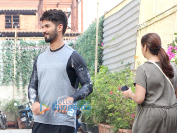 Shahid Kapoor spotted at Reset gym