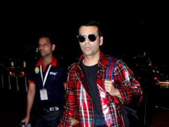 Sidharth Malhotra, Rakul Preet, Karan Johar and Bhumi Pednekar snapped at the airport