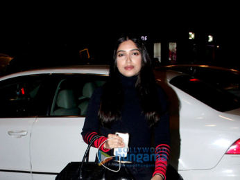 Sidharth Malhotra, Rakul Preet, Karan Johar and Bhumi Pednekar snapped at the airport