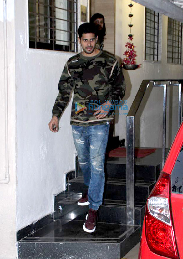 Sidharth Malhotra spotted at Matrix office Sidharth Malhotra spotted at Matrix office