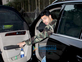Sidharth Malhotra spotted at Matrix office
