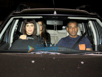 Sidharth Malhotra, Rakul Preet Singh, Bhushan Kumar and others attend the special screening of Aiyaary at YRF