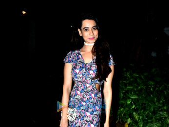 Soundarya Sharma and Anupam Kher snapped in Juhu