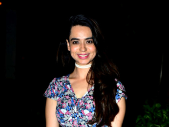 Soundarya Sharma and Anupam Kher snapped in Juhu