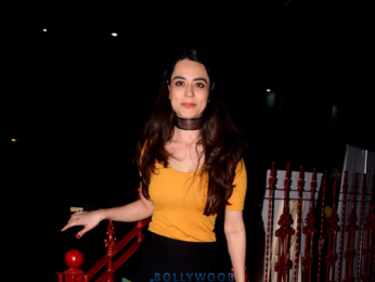 Soundarya Sharma snapped with friends south Mumbai