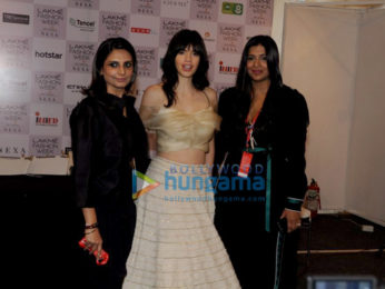 Surveen Chawla and others snapped attending the Lakme Fashion Week 2018