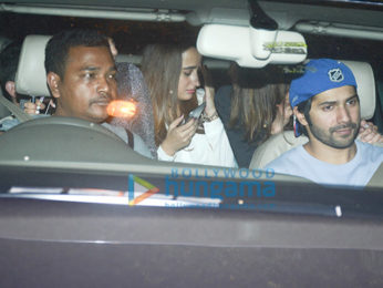 Varun Dhawan snapped with Natasha Dalal