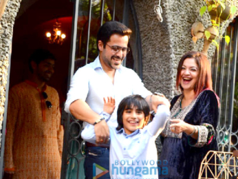 Mukesh Bhatt's daughter Shakshi Bhatt's engagement at Bandra Union Park